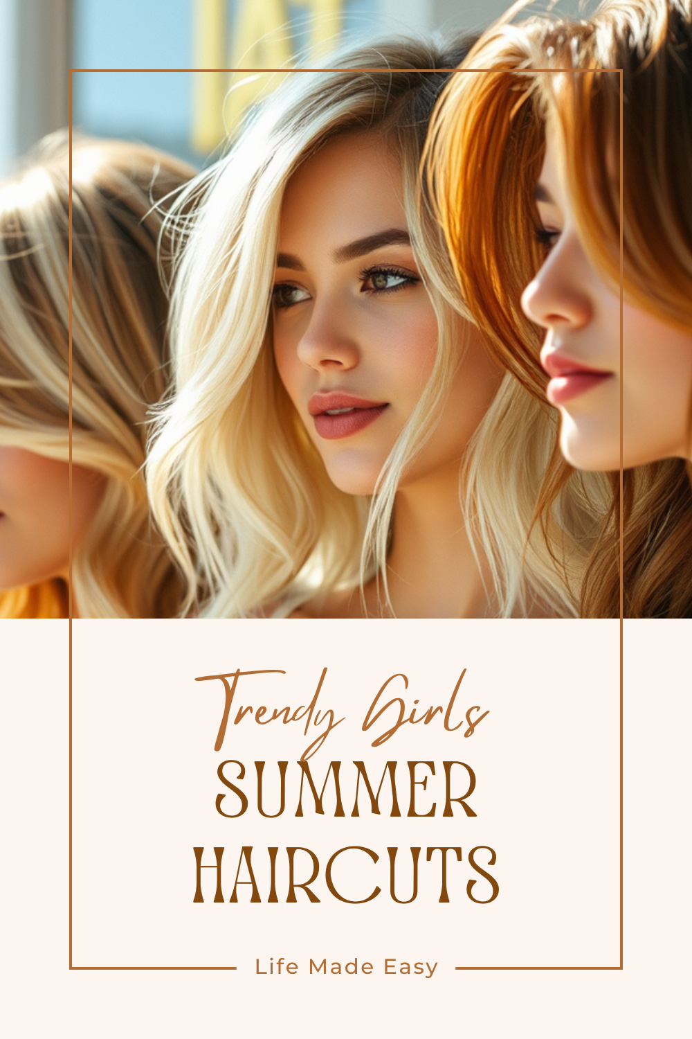 Cute & Trendy Summer Haircuts for Girls
